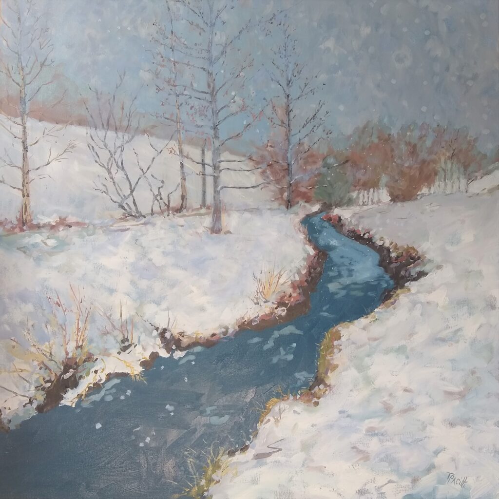 Scottish landscapes - an image of the painting entitled And a river runs through