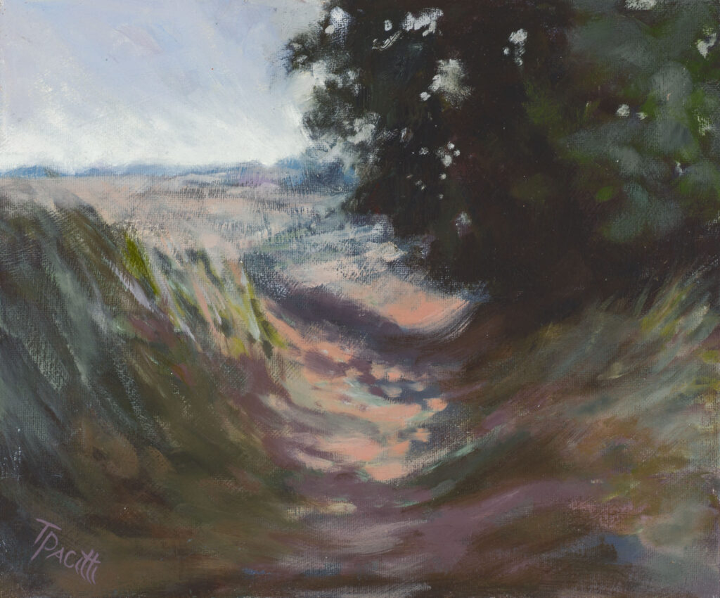 English landscapes - an image of the painting entitled Country Lane