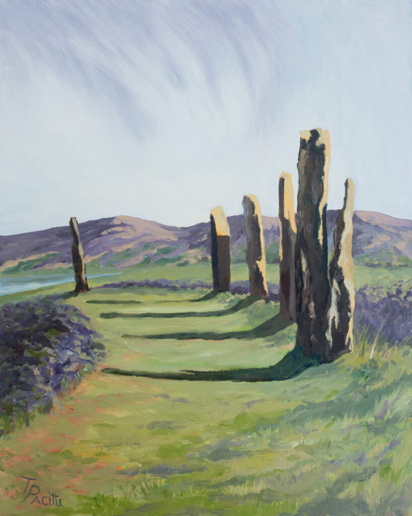 Scottish landscapes - an image of the painting entitled Ring of Brodgar