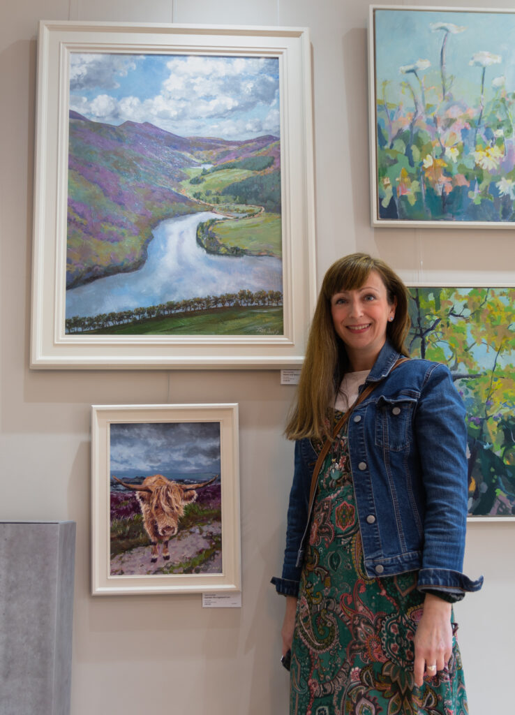 Landscapes by Tess Dunlop - Edinburgh Pentlands brought to life in oils - as seen in Colinton Arts Gallery