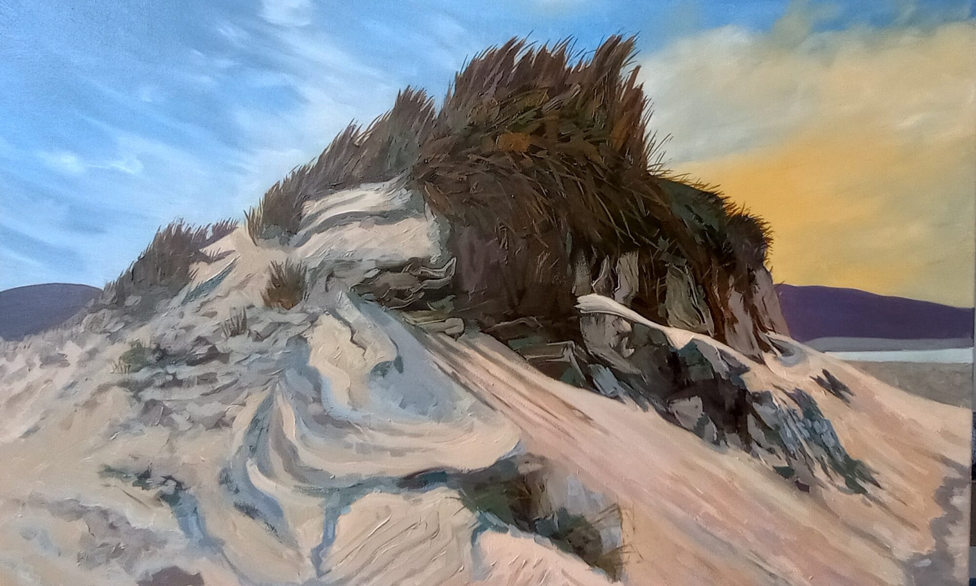 An image of a painting by Edinburgh Artist Tess Dunlop in the Summer Exhibition at Colinton Arts